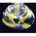 GLASS PIPE ASSORTED COLOR STRIPED PEANUT HP01 5CT/ PACK